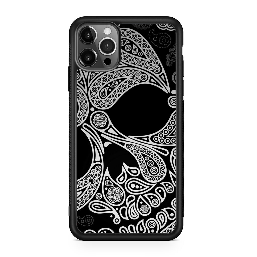 Black Skull iPhone 12 Pro Case