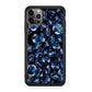 Blue Diamonds Pattern iPhone 12 Pro Case