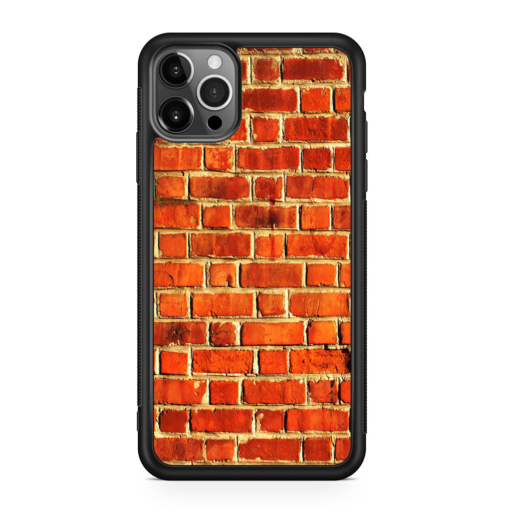 Brick Wall Pattern iPhone 12 Pro Max Case