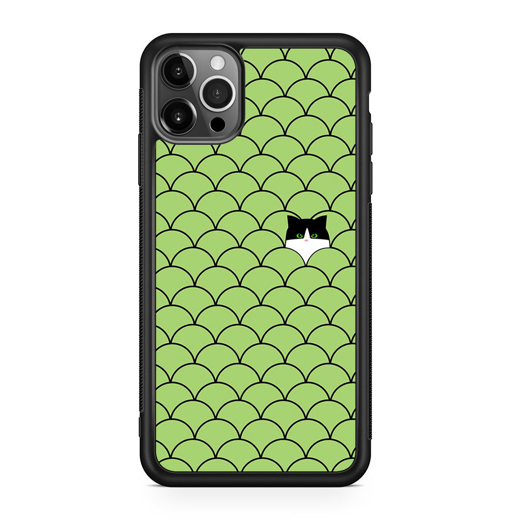 Cat Circles iPhone 12 Pro Case