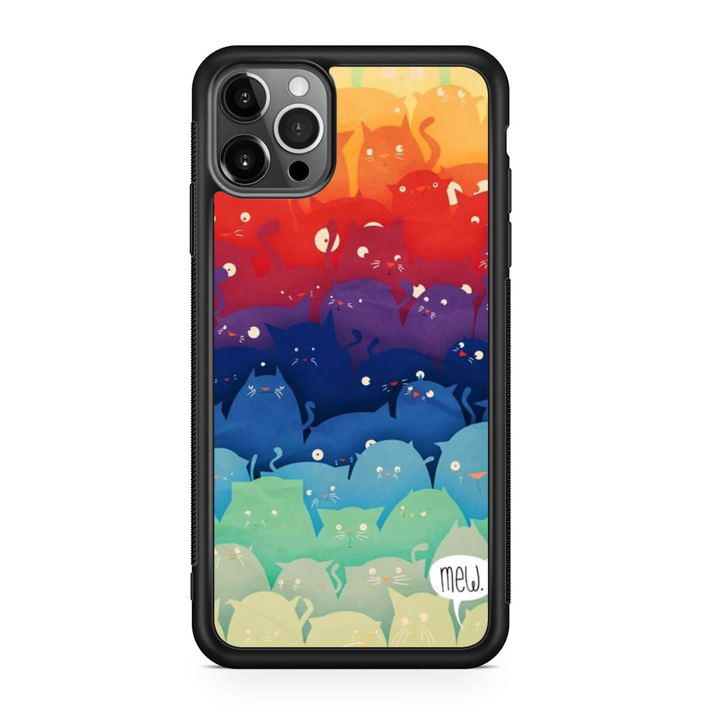 Cats Everywhere iPhone 12 Pro Max Case