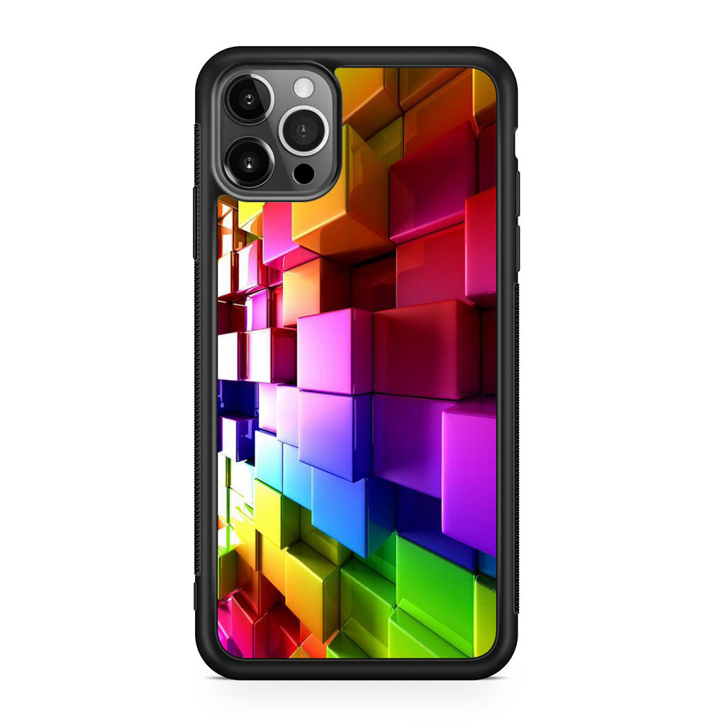 Colorful Cubes iPhone 12 Pro Case