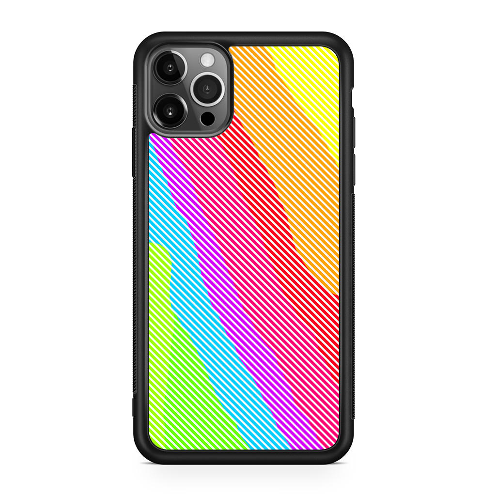Colorful Stripes iPhone 12 Pro Max Case