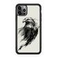 Eagle Art Black Ink iPhone 12 Pro Case