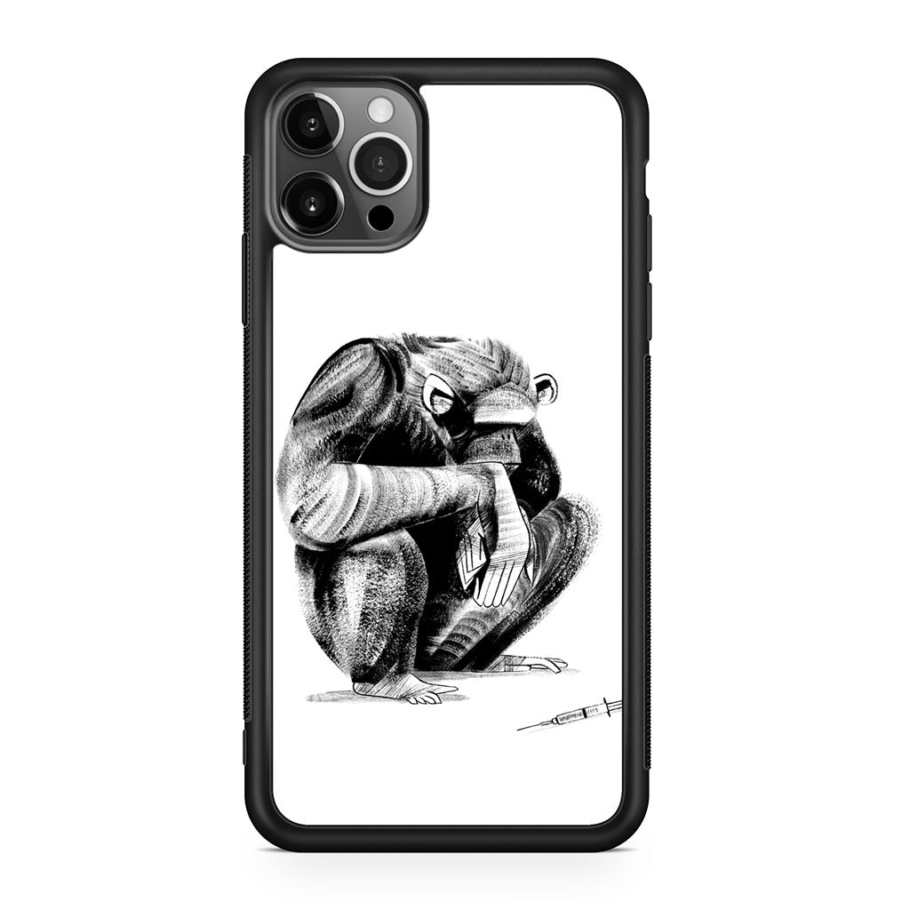 Guinea Chimp iPhone 12 Pro Case