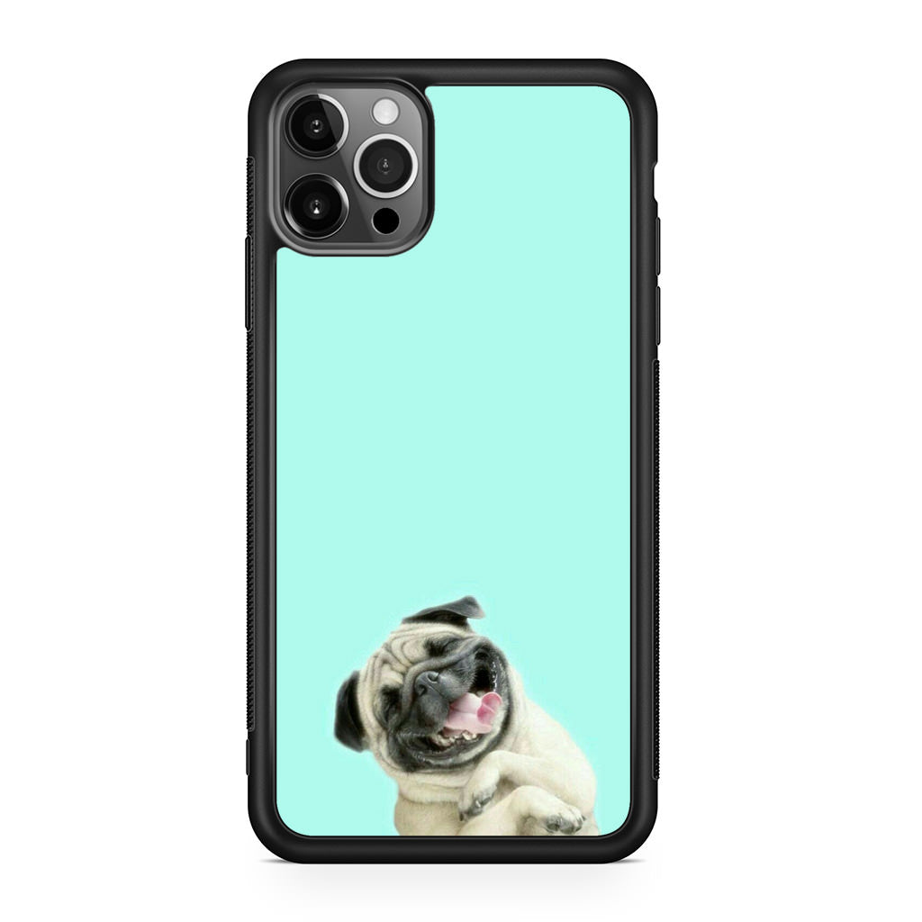 Laughing Pug iPhone 12 Pro Case