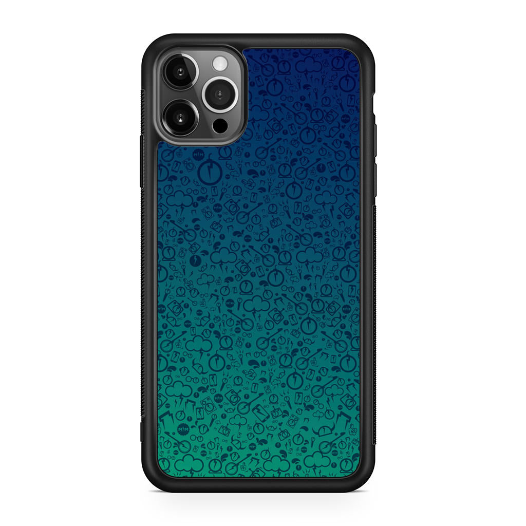 Lightning Bolt Symbol iPhone 12 Pro Max Case