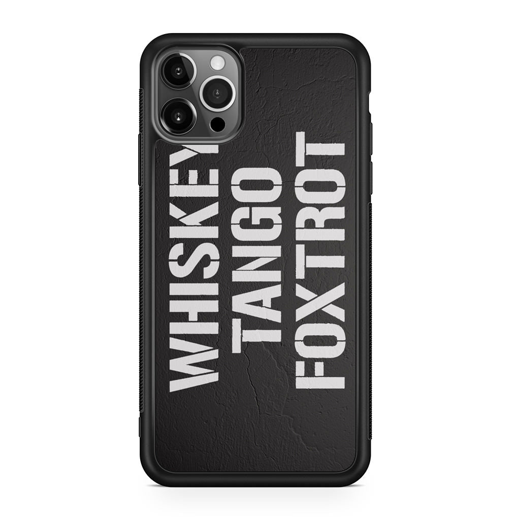 Military Signal Code iPhone 12 Pro Case