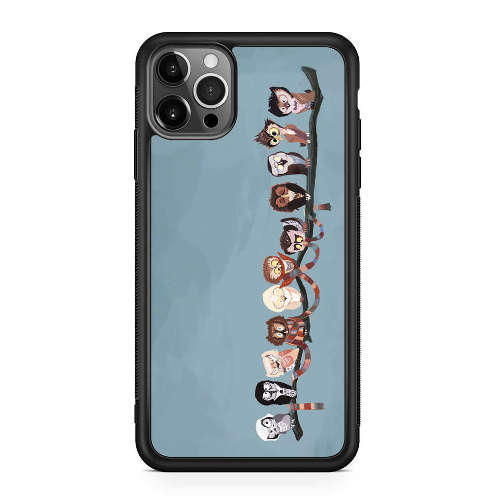 Owls on The Branch iPhone 12 Pro Case