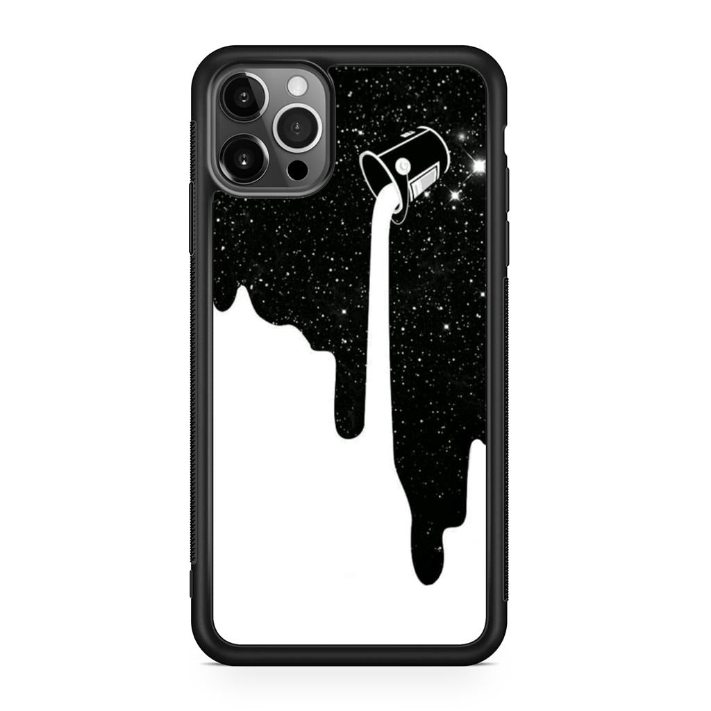 Pouring Milk Into Galaxy iPhone 12 Pro Max Case