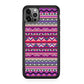 Purple Aztec Art iPhone 12 Pro Case