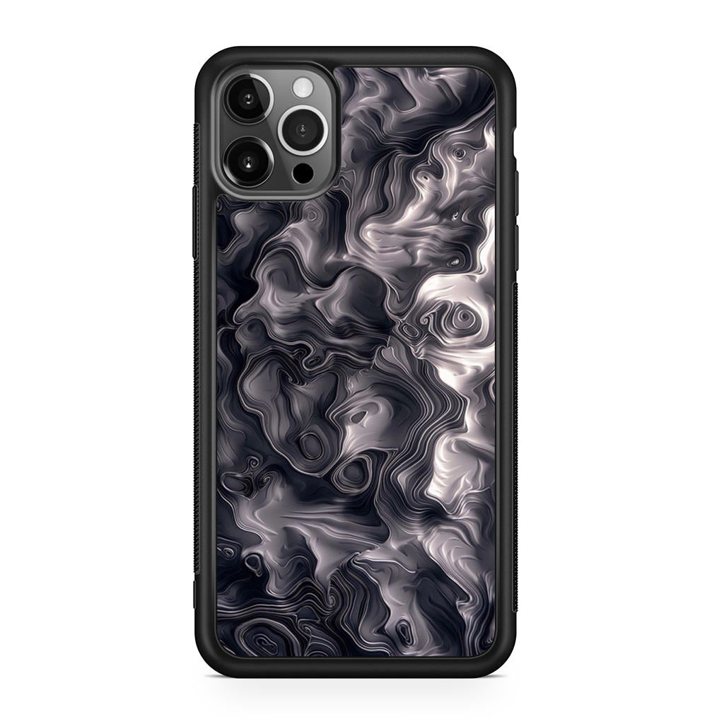 Quicksilver Abstract Art iPhone 12 Pro Case