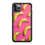 Real Bananas Fruit Pattern iPhone 12 Pro Max Case