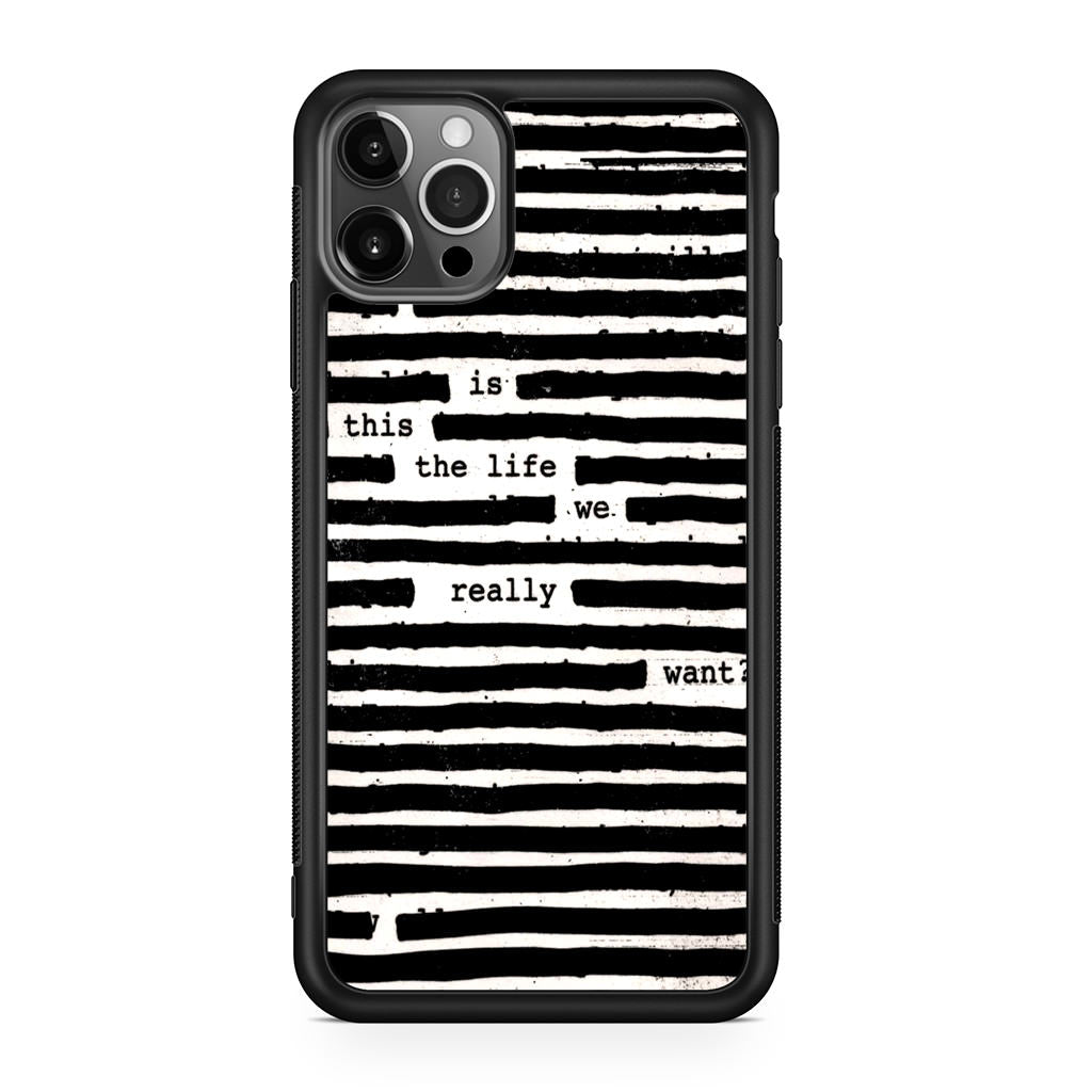 Roger Waters Is This the Life We Really Want iPhone 12 Pro Case