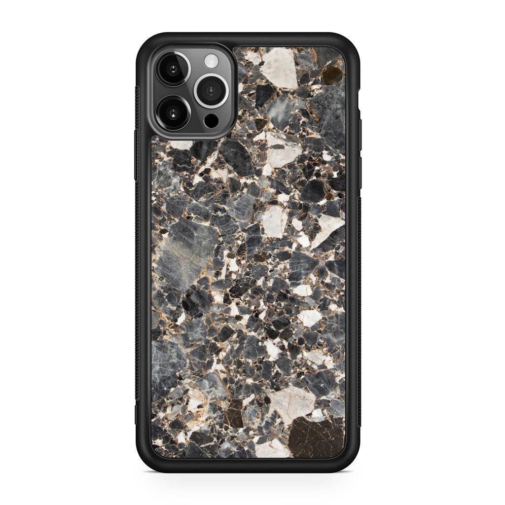 Stone Pattern Marble iPhone 12 Pro Case