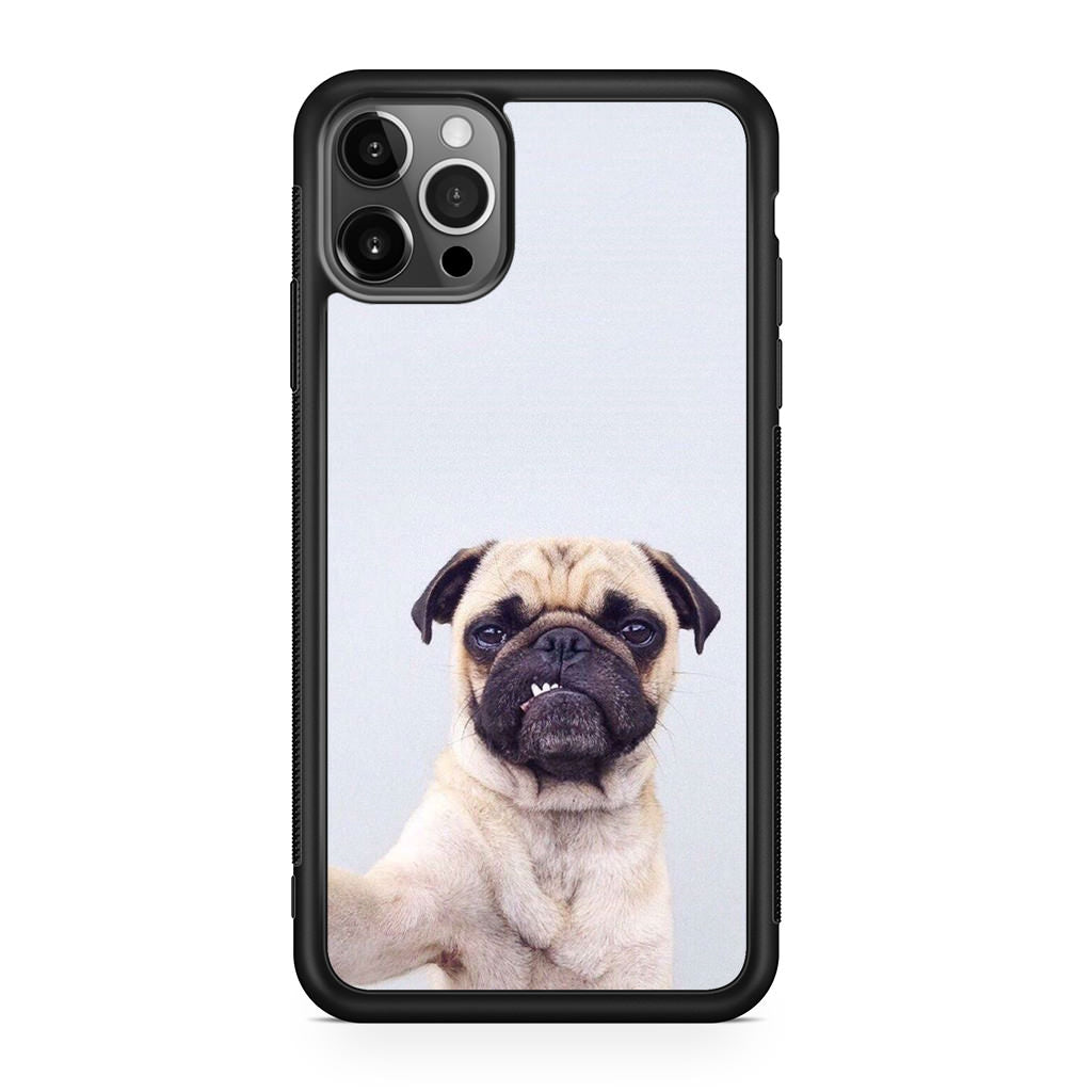 The Selfie Pug iPhone 12 Pro Case