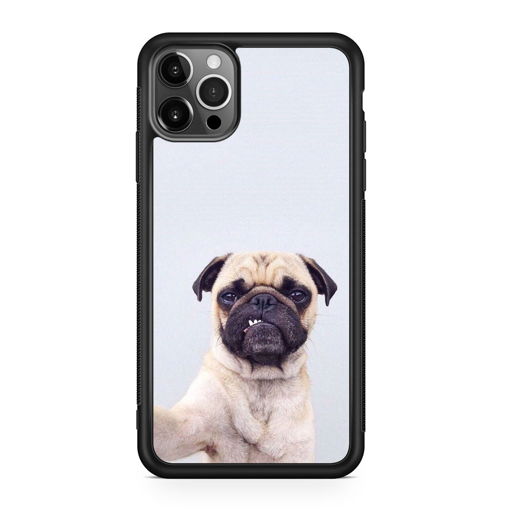 The Selfie Pug iPhone 12 Pro Max Case