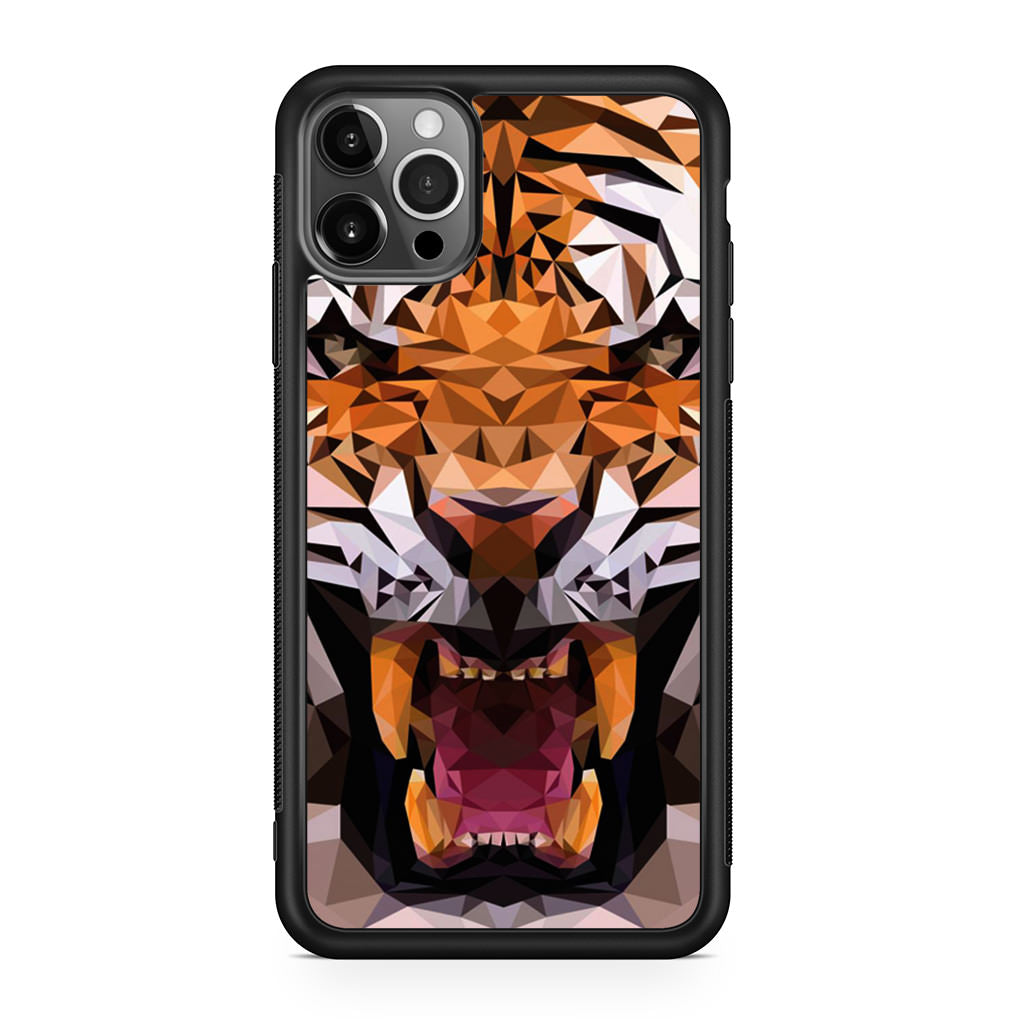 Tiger Polygon iPhone 12 Pro Max Case