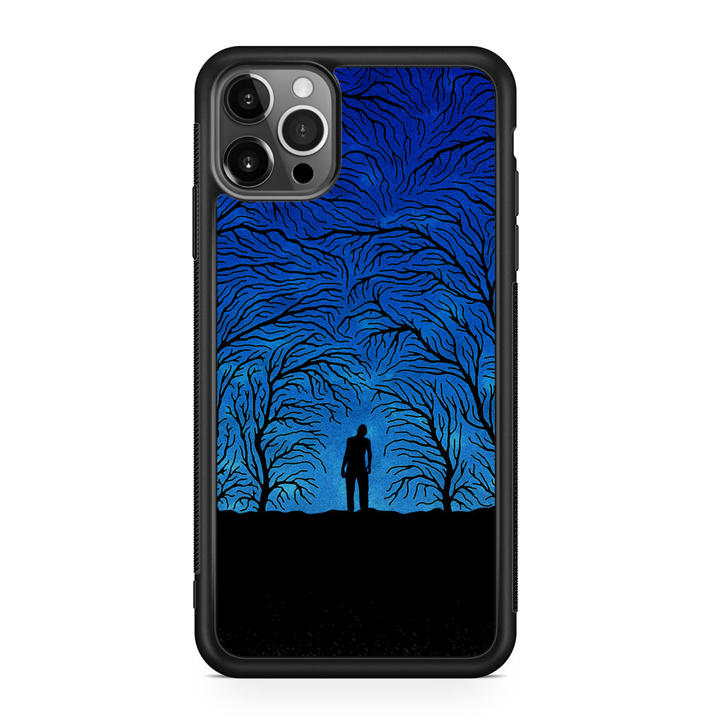 Trees People Shadow iPhone 12 Pro Case