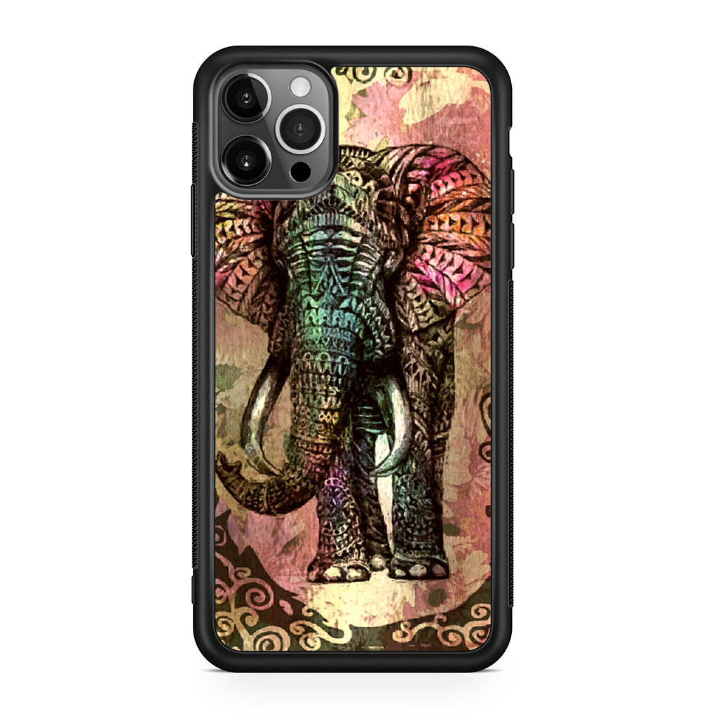 Tribal Elephant iPhone 12 Pro Max Case