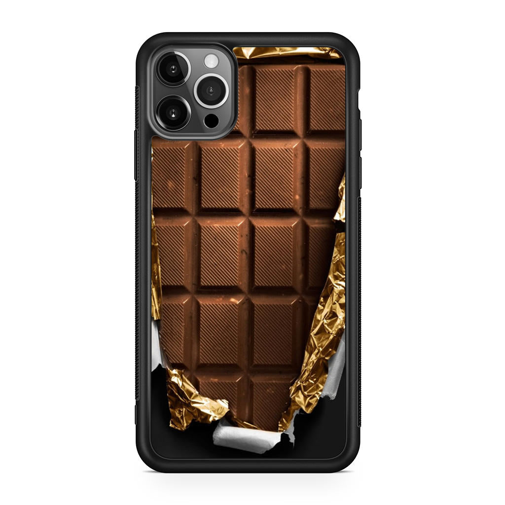 Unwrapped Chocolate Bar iPhone 12 Pro Case