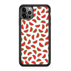 Watermelon Fruit Pattern White iPhone 12 Pro Max Case