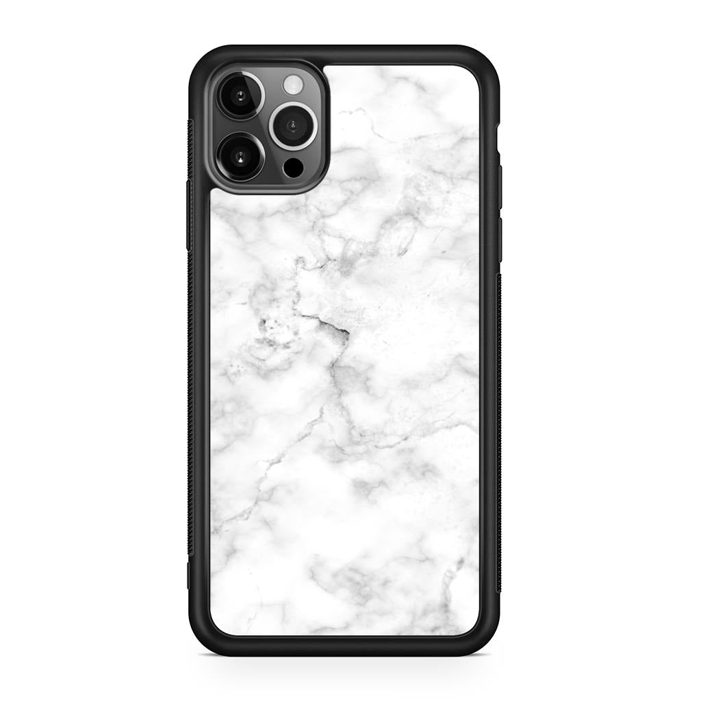 White Marble iPhone 12 Pro Case