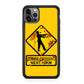 Zombie Crossing Sign iPhone 12 Pro Max Case