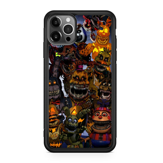 Five Nights at Freddy's Scary Characters iPhone 12 Pro Case