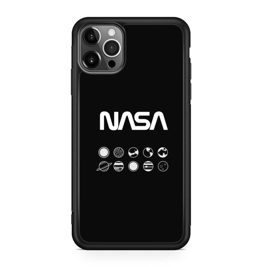 NASA Minimalist iPhone 12 Pro Max Case