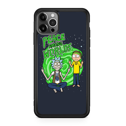Rick And Morty Peace Among Worlds iPhone 12 Pro Case