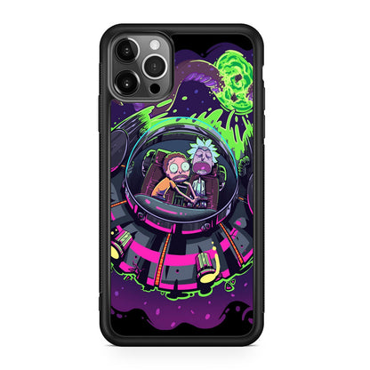 Rick And Morty Spaceship iPhone 12 Pro Case