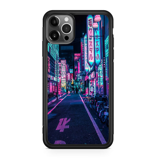 Tokyo Street Wonderful Neon iPhone 12 Pro Case