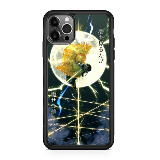 Zenitsu Demon Slayer iPhone 12 Pro Case