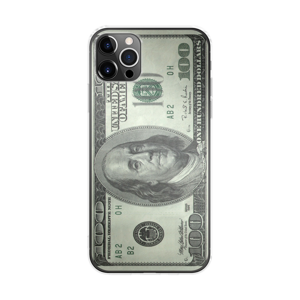 100 Dollar iPhone 12 Pro Max Case