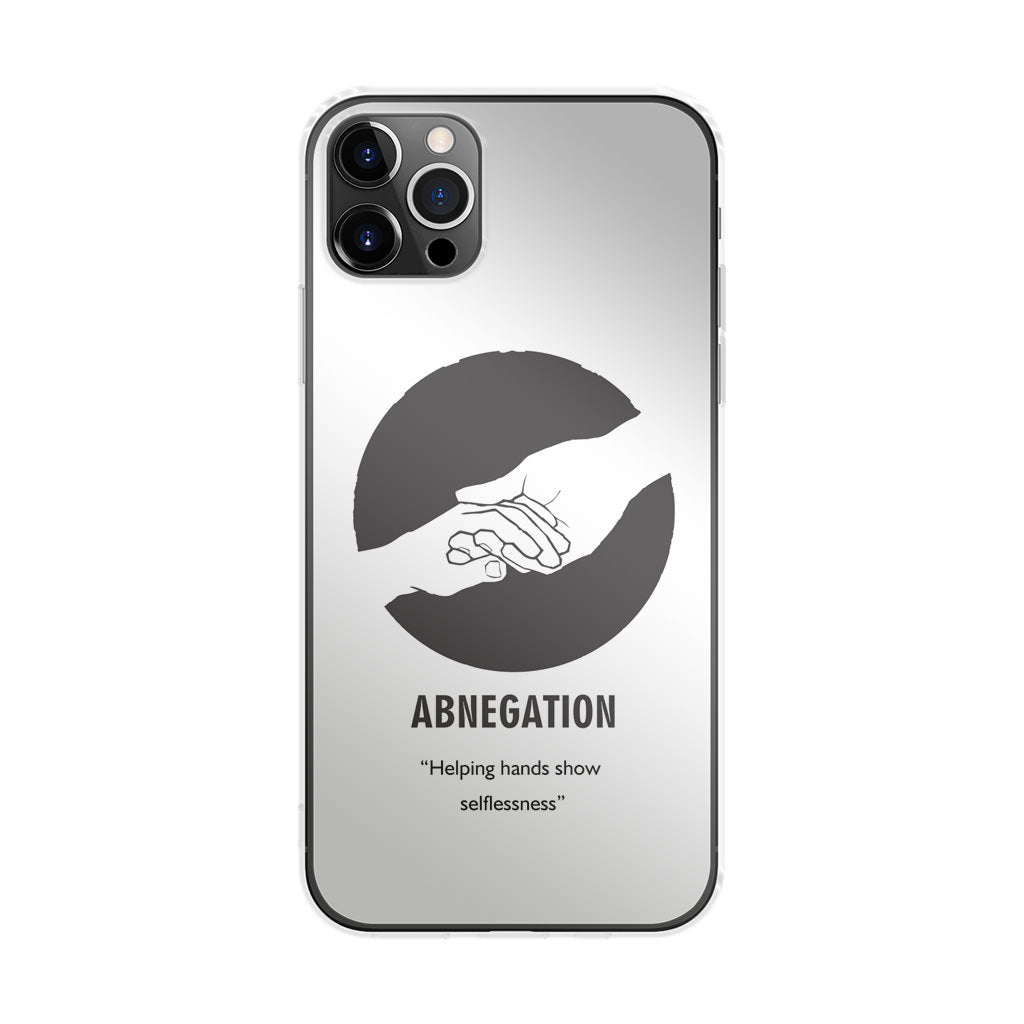 Abnegation Divergent Faction iPhone 12 Pro Max Case