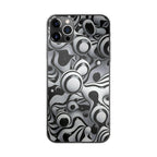 Abstract Art Black White iPhone 12 Pro Max Case
