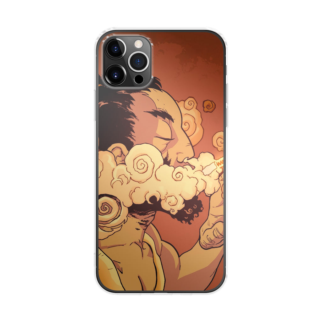 Artistic Psychedelic Smoke iPhone 12 Pro Case