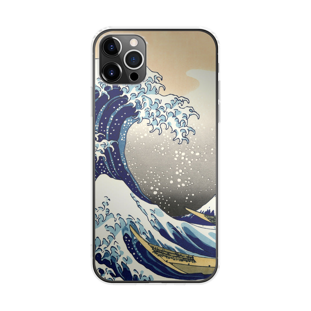 Artistic the Great Wave off Kanagawa iPhone 12 Pro Case