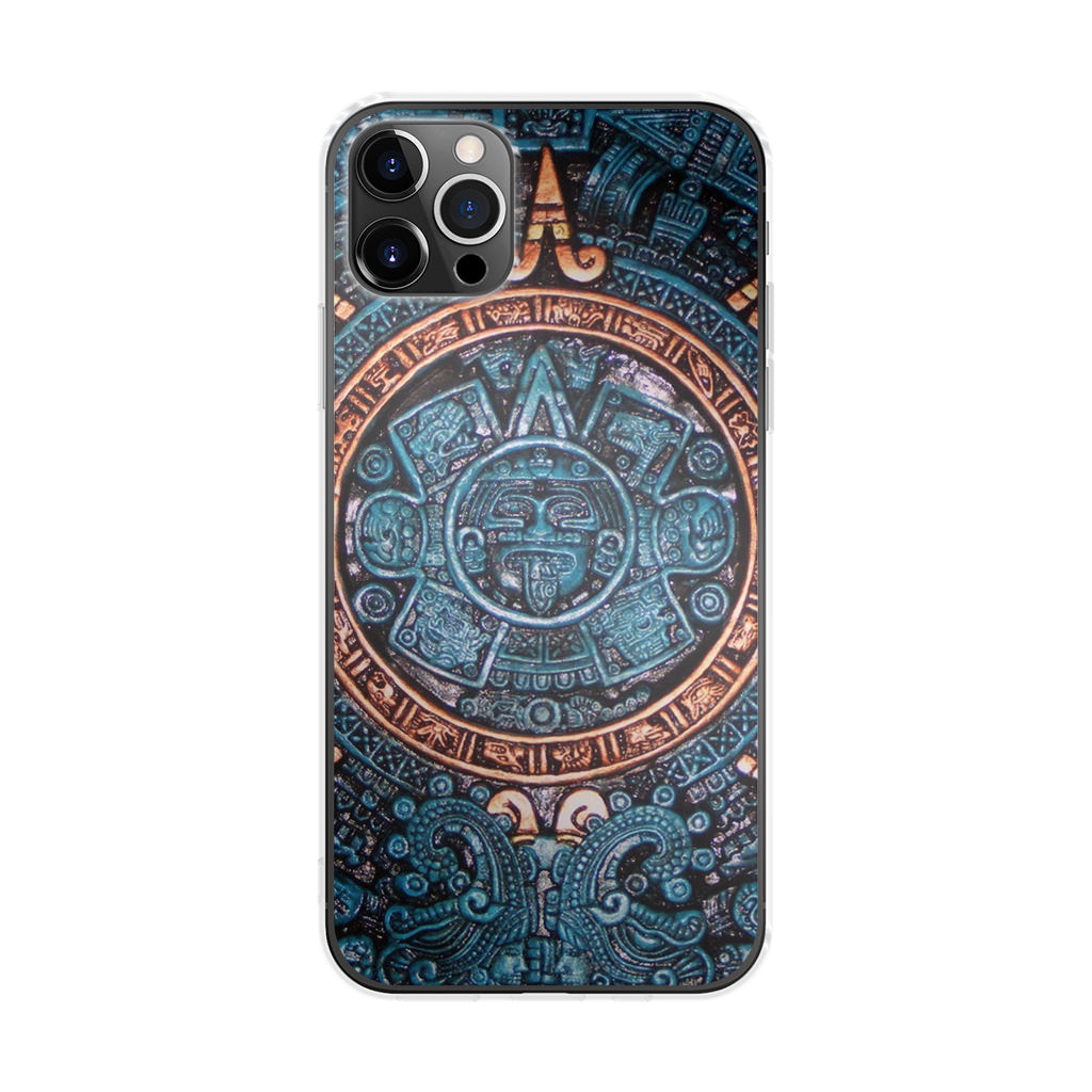 Aztec Calendar iPhone 12 Pro Max Case