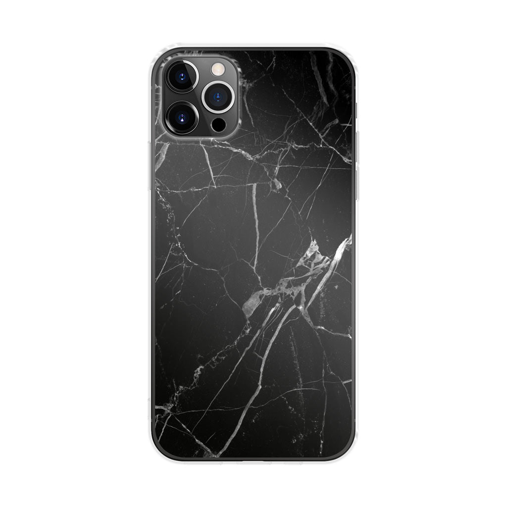 Black Marble iPhone 12 Pro Case