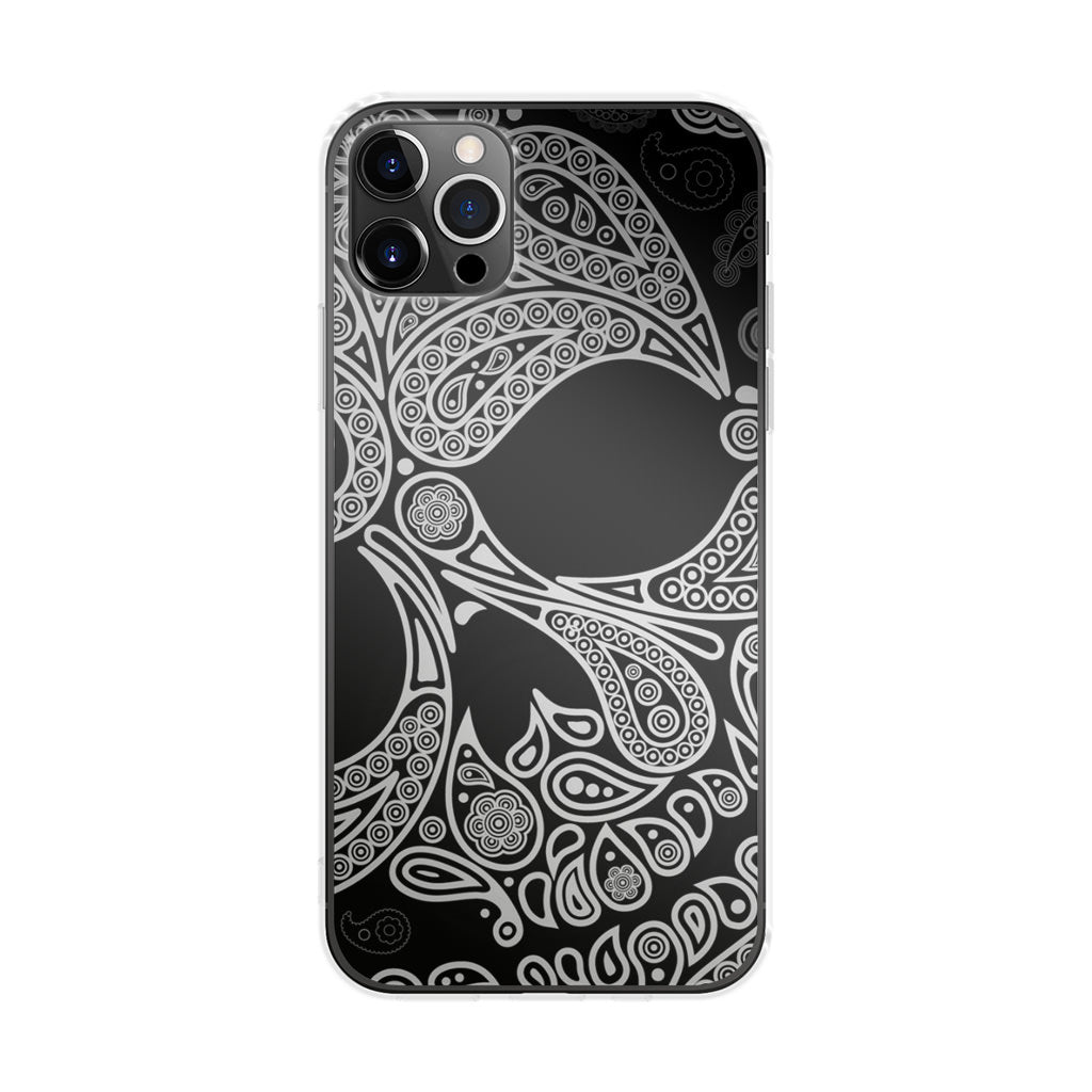 Black Skull iPhone 12 Pro Case