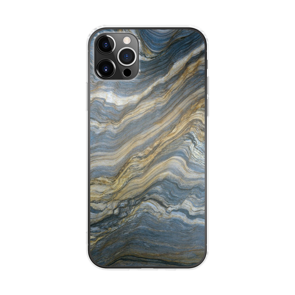 Blue Wave Marble iPhone 12 Pro Case