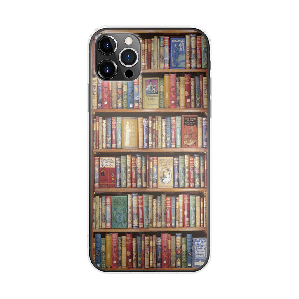 Bookshelf Library iPhone 12 Pro Max Case