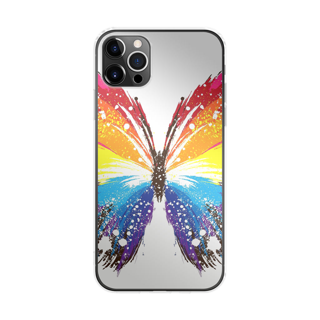 Butterfly Abstract Colorful iPhone 12 Pro Case