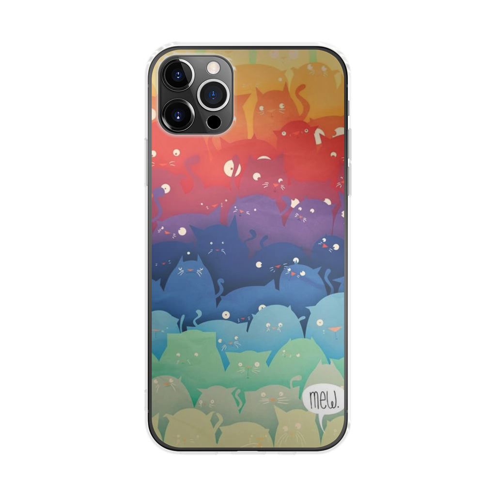 Cats Everywhere iPhone 12 Pro Max Case