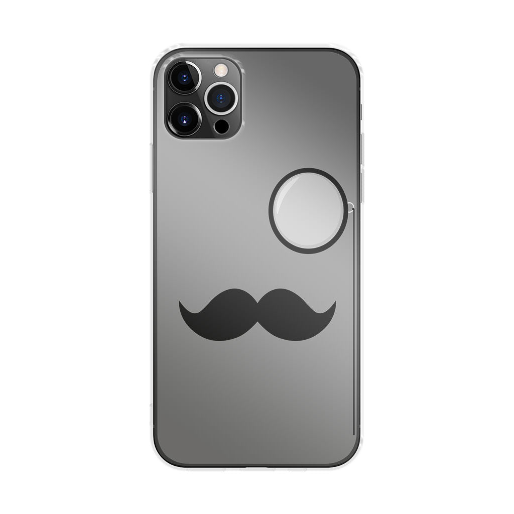 Classy Mustache iPhone 12 Pro Case