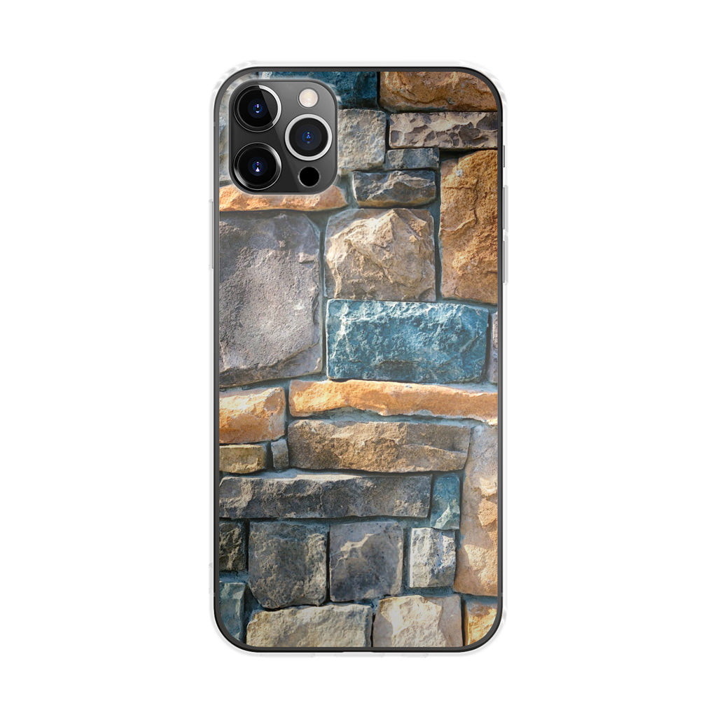 Colored Stone Piles iPhone 12 Pro Case