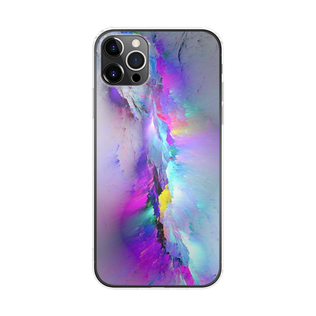 Colorful Abstract Smudges iPhone 12 Pro Case