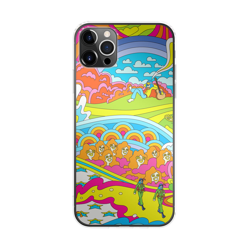 Colorful Doodle iPhone 12 Pro Case